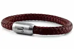 ® Segeltau Armband MAKRELE 2.0 Dunkelrot, 21.0