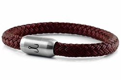 Fischers Fritze Segeltau Armband MAKRELE 2.0 Dunkelrot