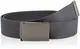 Urban Classics Unisex Canvas Belt Gürtel, Charcoal, one size