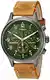 Timex Herren Chronograph Quarz Uhr mit Leder Armband TW4B04400