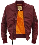Alpha Industries MA-1 TT Fliegerjacke burgundy