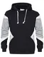 GLESTORE Hoodie Herren Kapuzenpullover Winter Langarm Sweatshirt Casual Kordelzug Hoodie für Männer