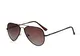 Miuno® Sonnenbrille Polarisiert Polarized Herren Damen Geschenkbox & Brillentuch Federscharnier 3025 Schwarz (Braun)