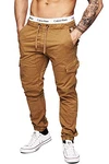 Indicode Herren Levi Cargo Hose Amber