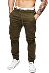 Indicode Herren Levi Cargo Hose Army