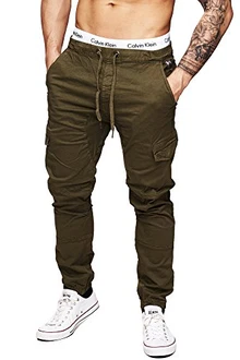 Indicode Herren Levi Cargo Hose Army Indicode Herren Levi Cargo Hose Army