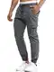 Indicode Herren Levy Cargohose aus Baumwolle mit 6 Taschen   Cargo Chino Hose Männer Iron M