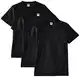 Fruit of the Loom Heavy Cotton T [3er schwarz, M] T-Shirt Kurzarm
