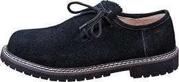 Almwerk Herren Trachtenschuh aus echtem Leder, Schuhgröße:EUR 42, Farbe:Braun