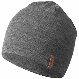 Unisex Strickmütze Gehrenspitze, Grau (Schiefer 017), One Size