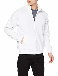 Herren Classic Indoor Weste, Weiß (Weiß 30), Large