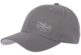 Flexfit Baseball Cap Classic Grau mit Stick Größe S/M (56 cm - 58 cm) für Damen, Herren und Jugendliche