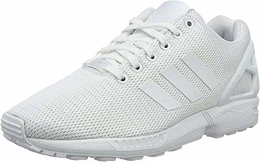 Unisex ZX Flux Turnschuh, Footwear White/Clear Grey, 44 EU
