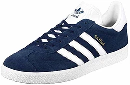 Herren Gazelle Sneakers, Azul (Collegiate Navy/White/Gold Met), 43 1/3