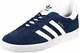 adidas Herren Gazelle Sneakers, Azul (Collegiate Navy/White/Gold Met), 43 1/3