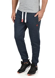 !Solid BennPant Herren Sweatpants Jogginghose Sporthose Mit Fleece-Innenseite Und Kordel Regular Fit, Größe:M, Farbe:Insignia Blue Melange (8991)