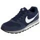 Nike Herren MD Runner 2 Dunkelblau Mesh Sneaker 43