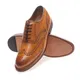 Gordon & Bros Herrenschuhe Levet 2506 Klassischer rahmengenähter Schnürhalbschuh mit Oxford Schnürung im Brogue Stil für Anzug, Business und Freizeit blau (Blue Navy), EU 44