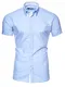 Kayhan Herren Kurzarm Hemd Florida Lightblue M