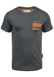 Indicode Paxton T-Shirt, Größe:M, Farbe:Grey Mix (914)