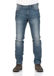 Herren Slim Jeanshose 1/1 Josh Regular, Blau (mid stone wash denim 1052) Gr. W30/L36 (Herstellergröße: 30)