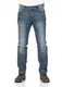 TOM TAILOR Herren Slim Jeanshose 1/1 Josh Regular, Blau (mid stone wash denim 1052) Gr. W30/L36 (Herstellergröße: 30)