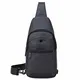 Umhängetaschen Herren Wasserdichte - Arctic Hunter Schultertasche sling rucksack für Spaziergang, Wandern, Radfahren, Bergsteigen, Reisen， Schwarz 01