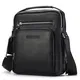 BISON DENIM Herren Leder Schultertasche Reisetasche Kleine Umhängetasche Handtaschen