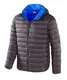 Black Crevice Herren Daunenjacke, grau/blau, 50