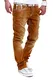 MT Styles Jeans Straight-Fit Hose RJ-133 [Braun, W33/L32]