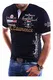 MT Styles Poloshirt Lawrence T-Shirt MP-301 [Dunkelblau, M]