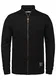!Solid Tristian Herren Strickjacke Cardigan Feinstrick Mit Stehkragen Und Reißverschluss, Größe:M, Farbe:Black (9000)