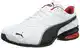 PUMA Herren Tazon 6 FM Laufschuhe, Weiß (White-Black Silver), 43 EU