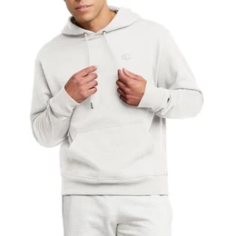 Herren Kapuzenpullover Powerblend Pullover Hoodie, Weiß, S