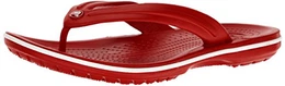Crocband Flip 11033 Unisex-Erwachsene Zehentrenner, Rot (Pepper/White), 42/43 EU (Herstellergröße: M9/W11)