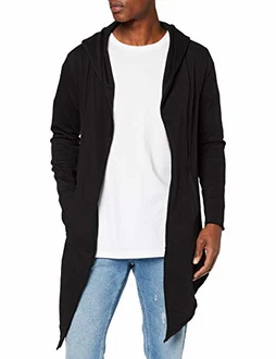 Urban Classics Herren Long Hooded Open Edge Cardigan (1-St) Urban Classics Herren Long Hooded Open Edge Cardigan (1-St)