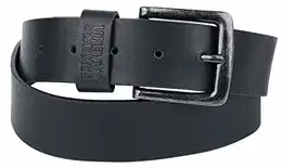 TB1288 Unisex Gürtel Leather Imitation Belt, Schwarz (Black 7), 120 cm (Herstellergröße: L)