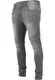 Urban Classics Herren Slim Fit Biker Jeanshose, Grau (Grey 111), 30W 31L EU
