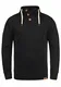 !Solid TripTroyer Herren Sweatshirt Pullover Troyer Pulli Mit Stehkragen Und Knopfverschluss, Größe:M, Farbe:Black (9000)