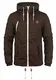 !Solid Tilden Herren Übergangsjacke Herrenjacke Jacke gefüttert mit Kapuze, Größe:3XL, Farbe:Coffee Bean (5973)