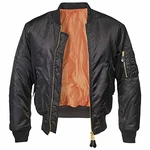 Brandit Pilotenjacke MA1 Schwarz/Grau/Khaki/Blau Brandit Pilotenjacke MA1 Schwarz/Grau/Khaki/Blau