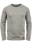 Blend Dan Herren Strickpullover Feinstrick Mit Rundhals (20700587ME) Zink Mix (70815)