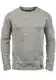 Blend Dan Herren Strickpullover Feinstrick Pullover Mit Rundhals Und Melierung, Größe:M, Farbe:Zink Mix (70815)