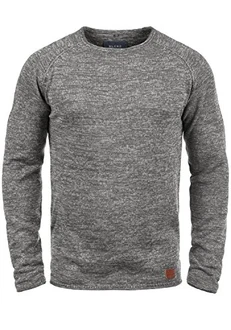 Blend Dan Herren Strickpullover Feinstrick Mit Rundhals (20700587ME) Pewter Mix (70817)