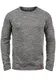 Blend Dan Herren Strickpullover Feinstrick Pullover Mit Rundhals Und Melierung, Größe:M, Farbe:Pewter Mix (70817)