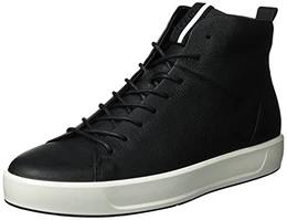 Herren SOFT 8 MEN''S Hohe Sneaker, Schwarz (Black-White), 43 EU