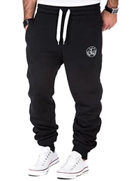 Herren Jogginghose LAB-7015 Schwarz M