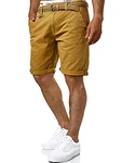 Indicode Herren Cuba Chino Shorts Amber