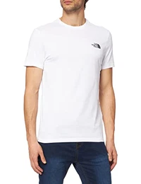 Herren T-Shirt Herren Simple Dome T-Shirt, TNF White, M, T92TX5FN4