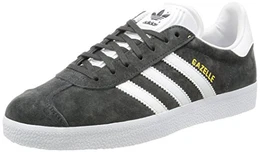 Unisex-Erwachsene Gazelle BB5480 Low-Top, Grau (DGH Solid Grey/White/Gold Met.), 44 EU